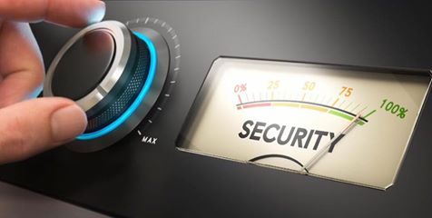 Security dial being turned up 