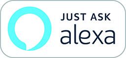 "Just Ask Alexa" badge